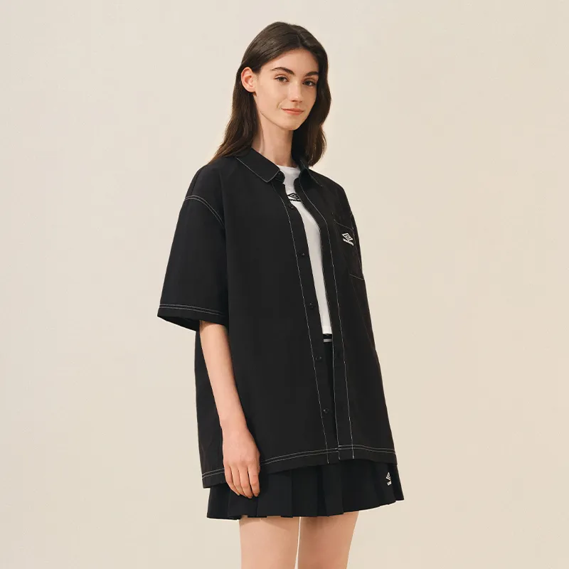 Umbro SUPPLEX Shirt Unisex Gaze Black-3