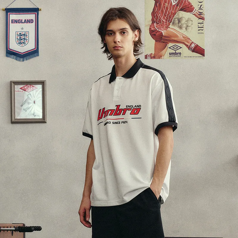 Umbro Set in Sleeve T Shirt Unisex-3