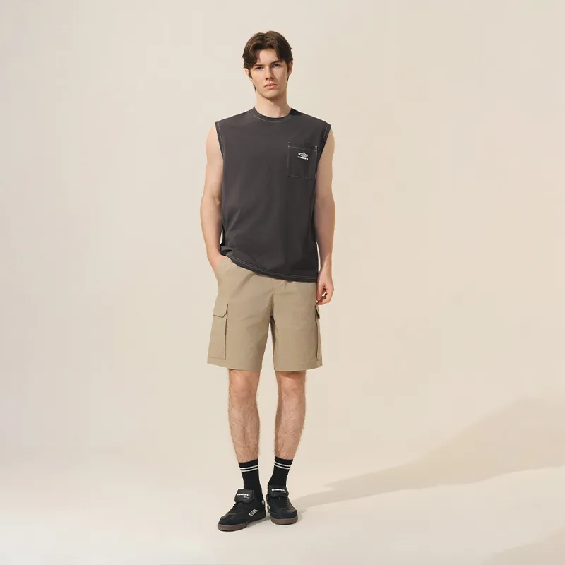 Umbro Tank Top Men's Mud Ball Gray-5