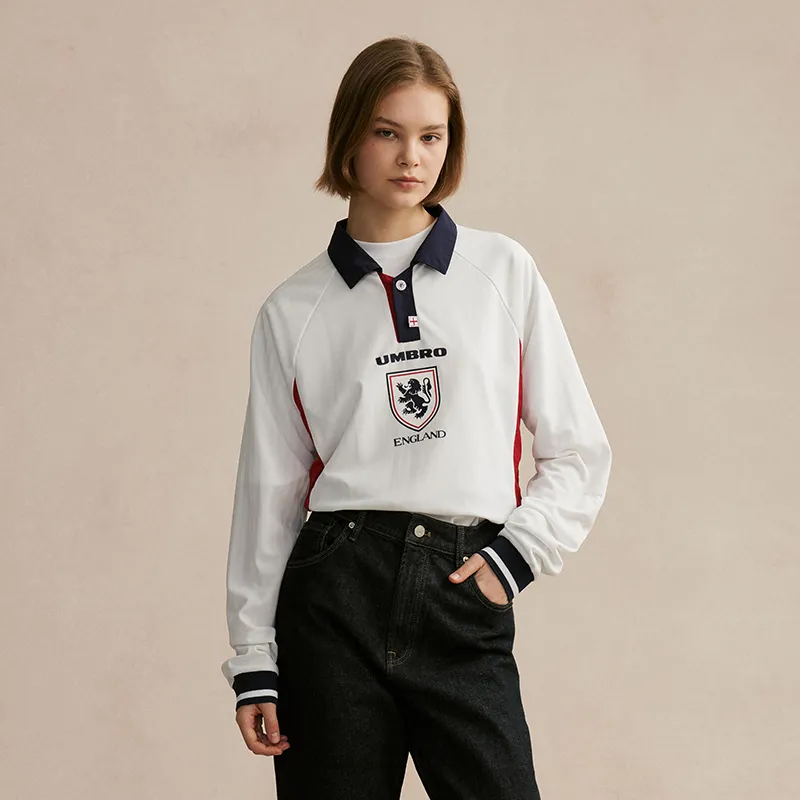 Umbro Polo Shirt Unisex Snowflake White-4