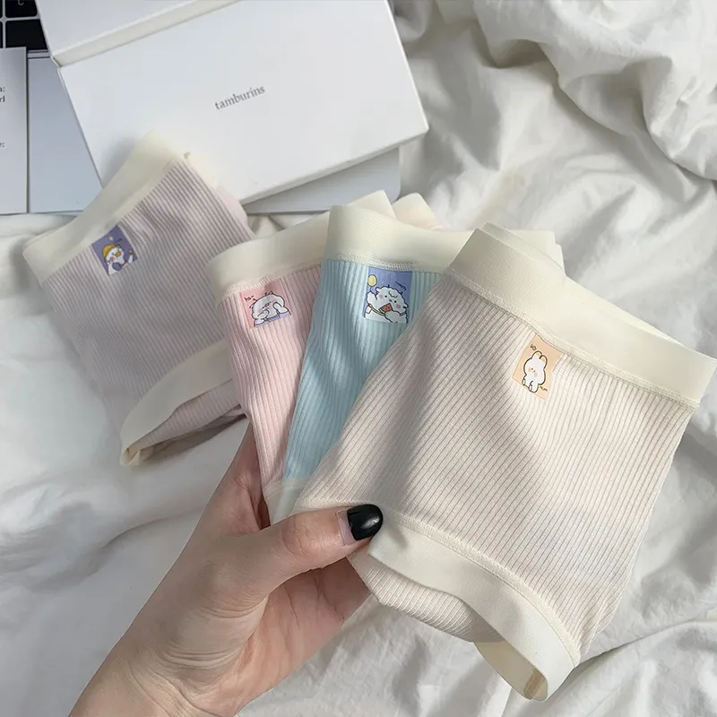 Flowers In Water Underpants Women's 5 Pack-3