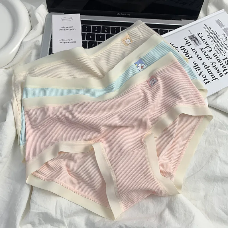 Flowers In Water Underpants Women's 5 Pack-1