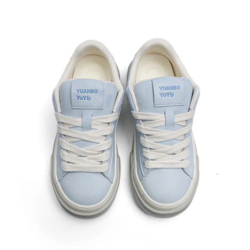 Alan Vincent Anti-Slip Wear-Resistant Low-Top Skateboard Shoes Women's-5