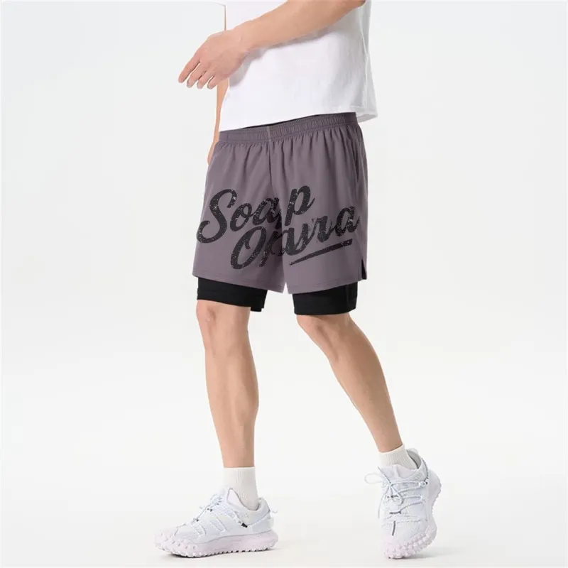 SOAP OPERA Basketball Shorts Unisex-13