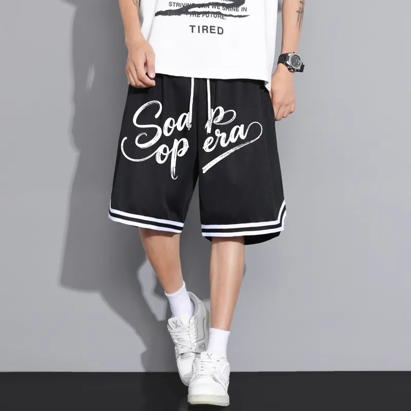 SOAP OPERA Basketball Shorts Unisex-13