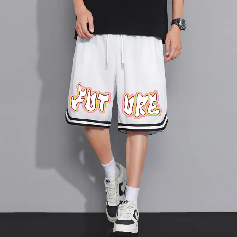 SOAP OPERA Basketball Shorts Unisex-3