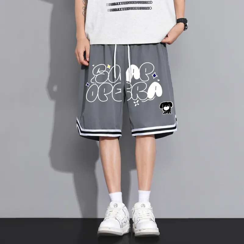 SOAP OPERA Basketball Shorts Unisex-17