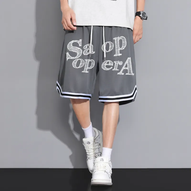 SOAP OPERA Basketball Shorts Unisex-18