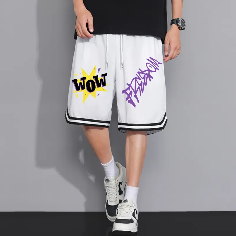 SOAP OPERA Basketball Shorts Unisex-3