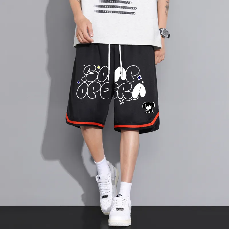 SOAP OPERA Basketball Shorts Unisex-8