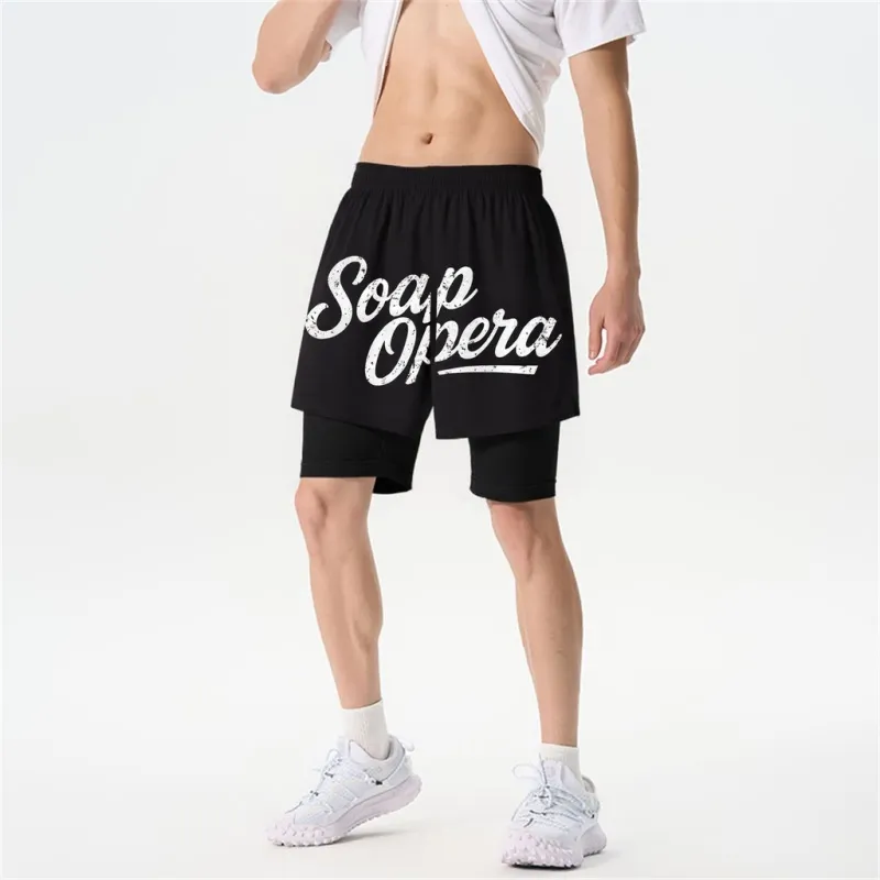 SOAP OPERA Basketball Shorts Unisex-2