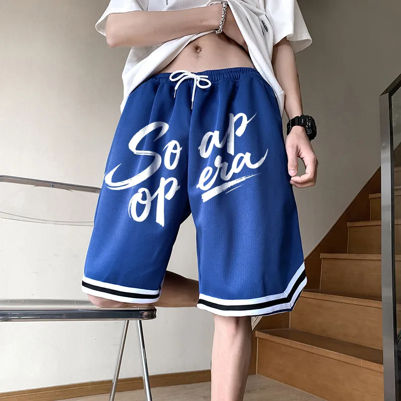 SOAP OPERA Basketball Shorts Unisex-22