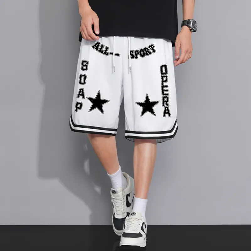 SOAP OPERA Basketball Shorts Unisex-3
