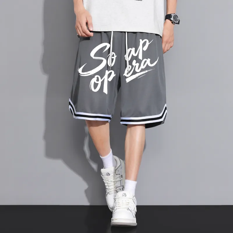 SOAP OPERA Basketball Shorts Unisex-18