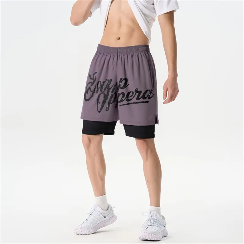 SOAP OPERA Basketball Shorts Unisex-12