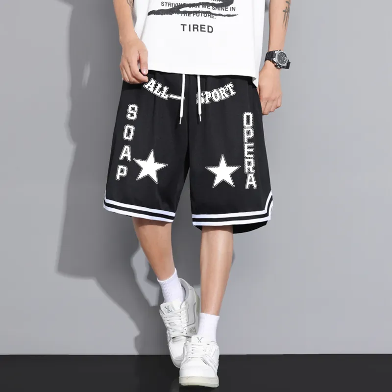 SOAP OPERA Basketball Shorts Unisex-14