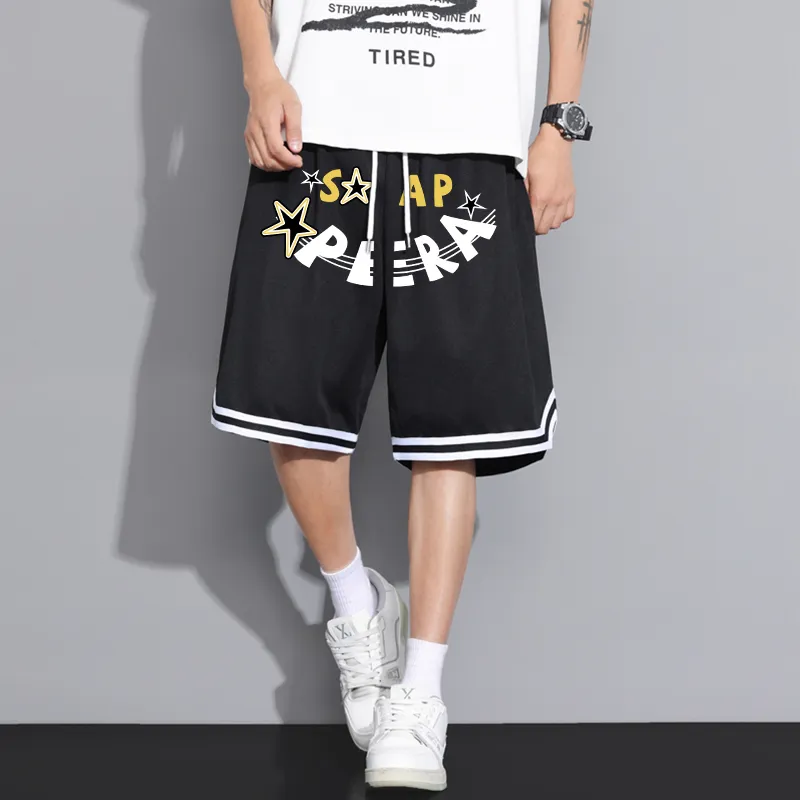 SOAP OPERA Basketball Shorts Unisex-13