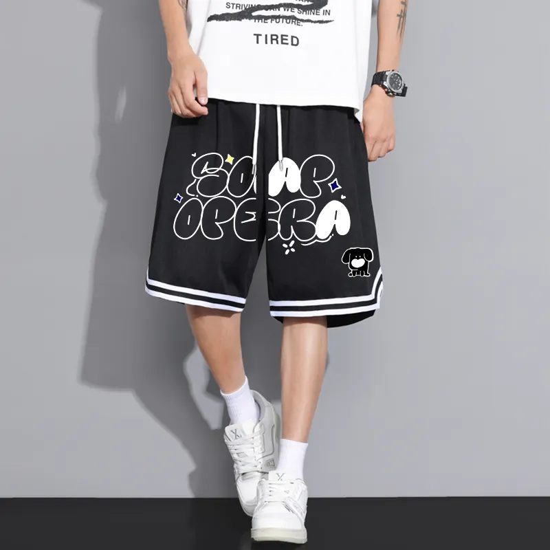 SOAP OPERA Basketball Shorts Unisex-13