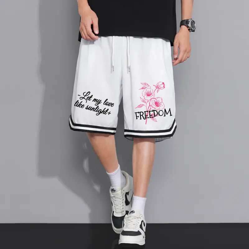 SOAP OPERA Basketball Shorts Unisex-3