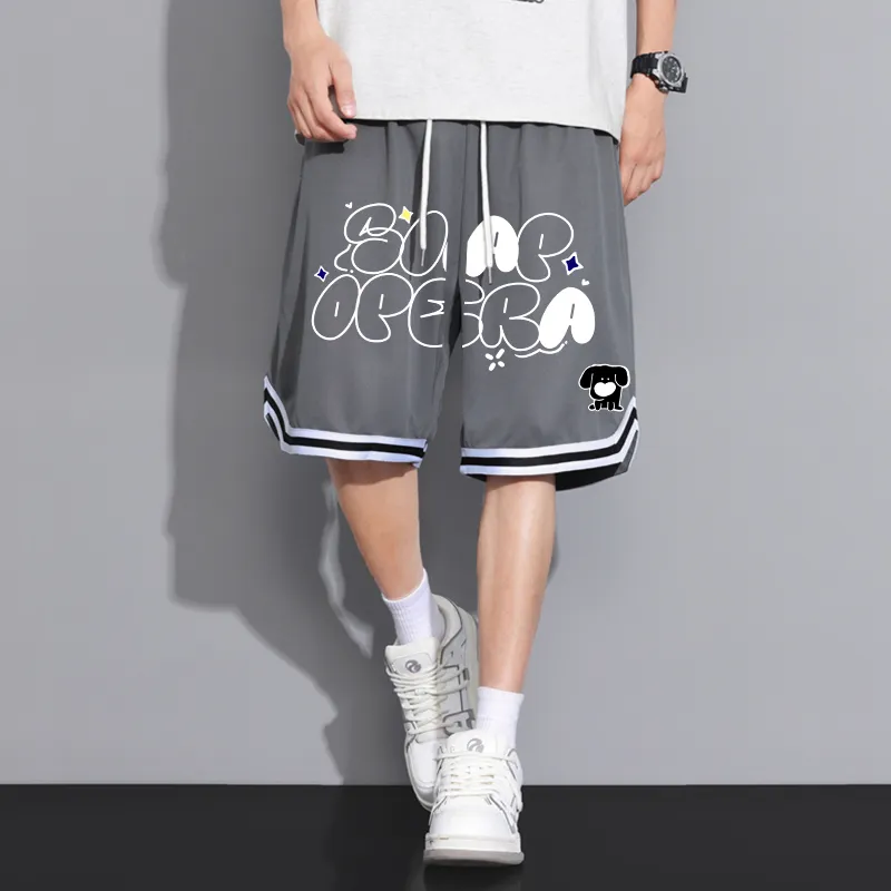 SOAP OPERA Basketball Shorts Unisex-18