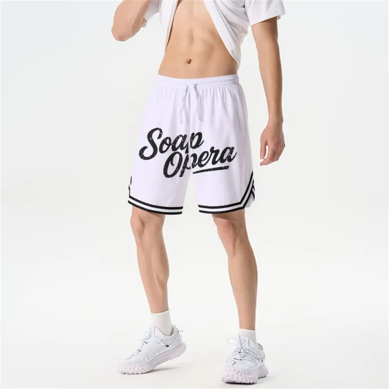 SOAP OPERA Basketball Shorts Unisex-6