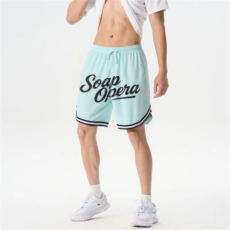 SOAP OPERA Basketball Shorts Unisex-11
