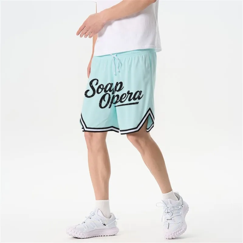SOAP OPERA Basketball Shorts Unisex-12