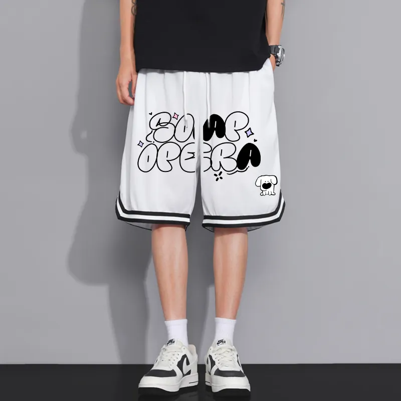 SOAP OPERA Basketball Shorts Unisex-2