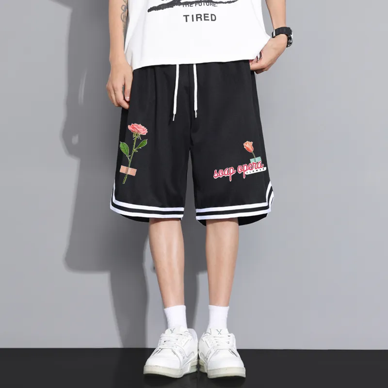 SOAP OPERA Basketball Shorts Unisex-12