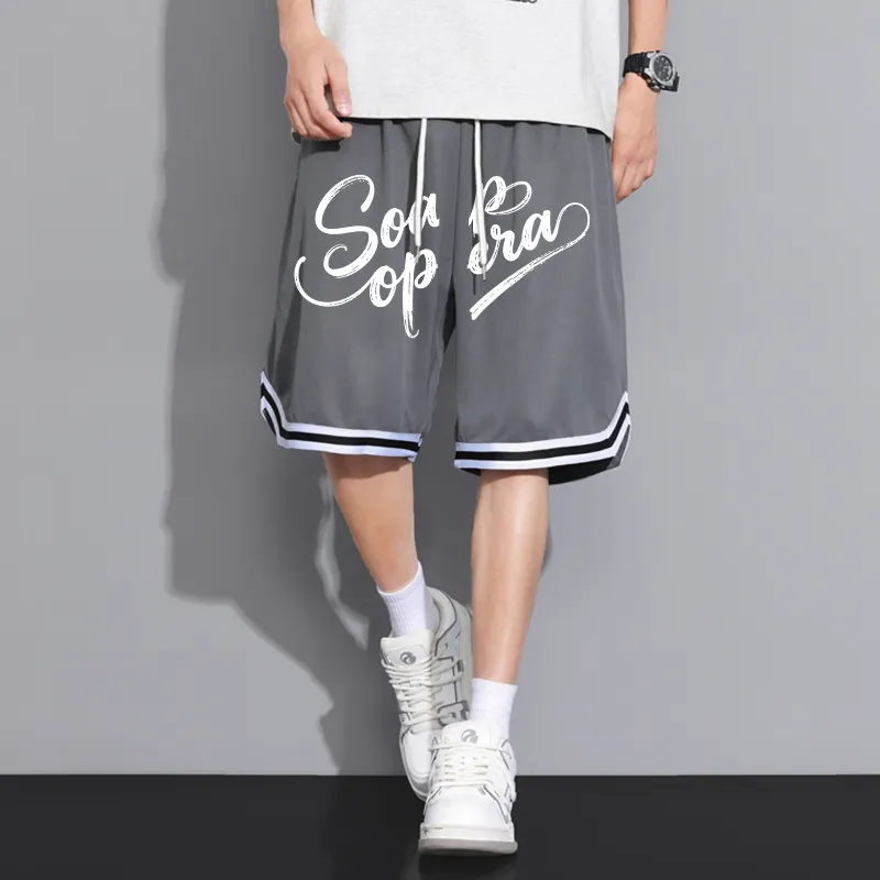 SOAP OPERA Basketball Shorts Unisex-18