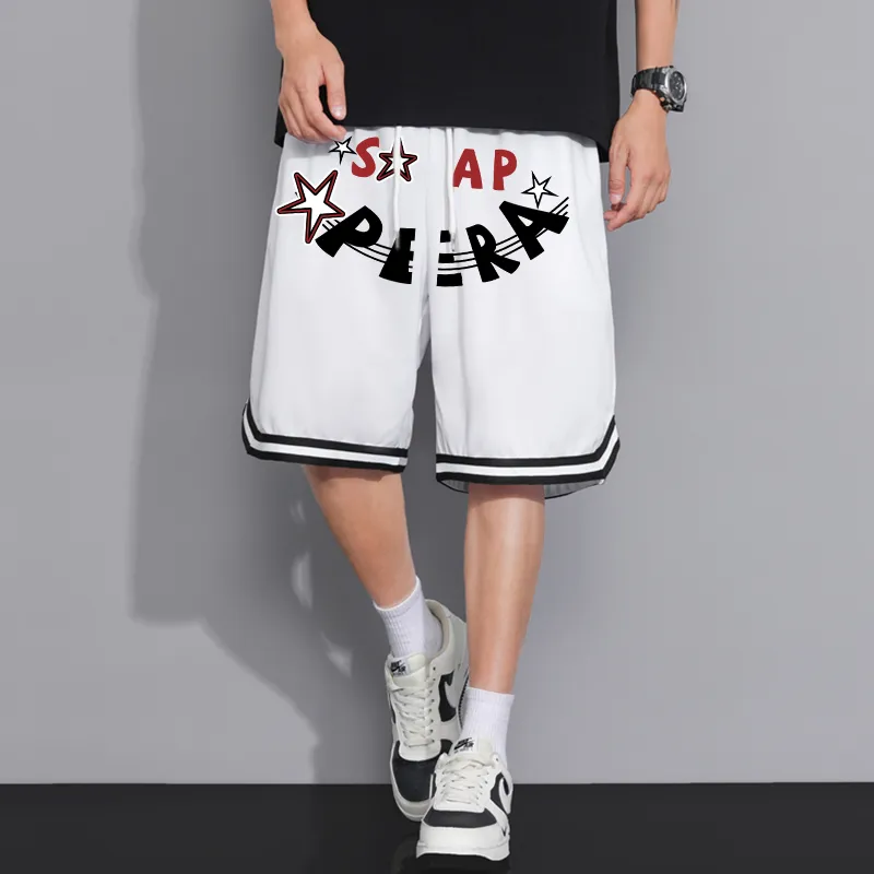 SOAP OPERA Basketball Shorts Unisex-3