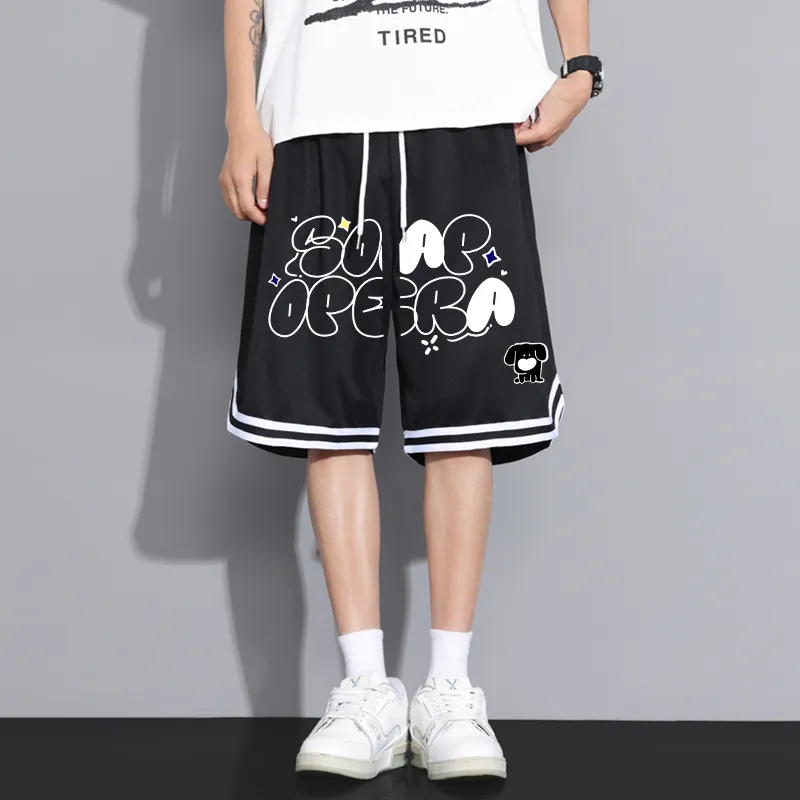 SOAP OPERA Basketball Shorts Unisex-12