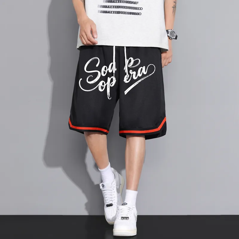 SOAP OPERA Basketball Shorts Unisex-8