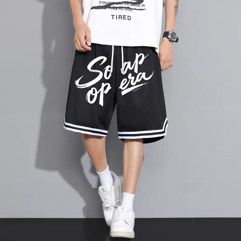 SOAP OPERA Basketball Shorts Unisex-13
