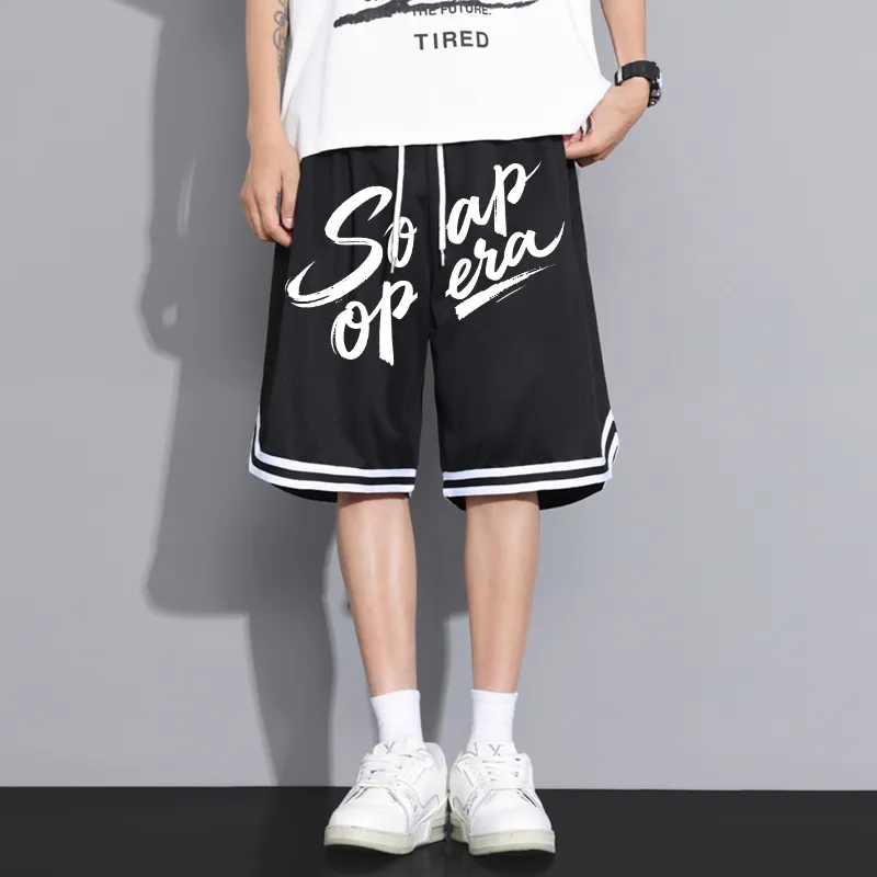 SOAP OPERA Basketball Shorts Unisex-12