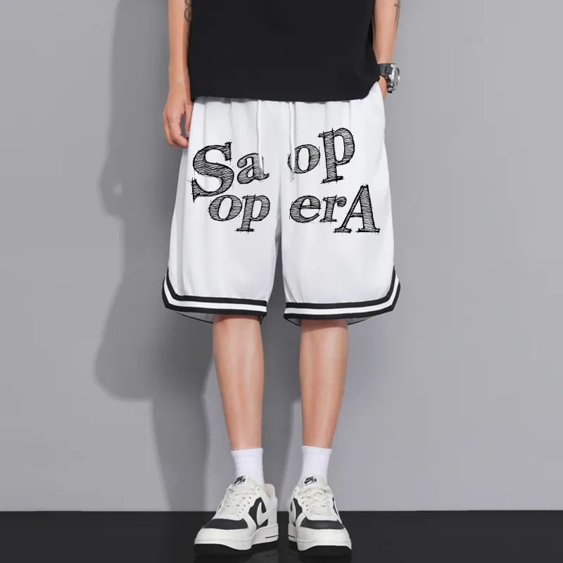 SOAP OPERA Basketball Shorts Unisex-2