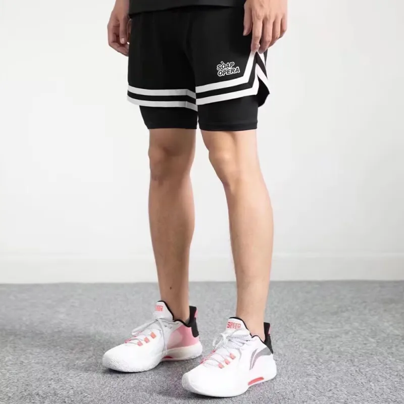 SOAP OPERA Basketball Shorts Unisex-2