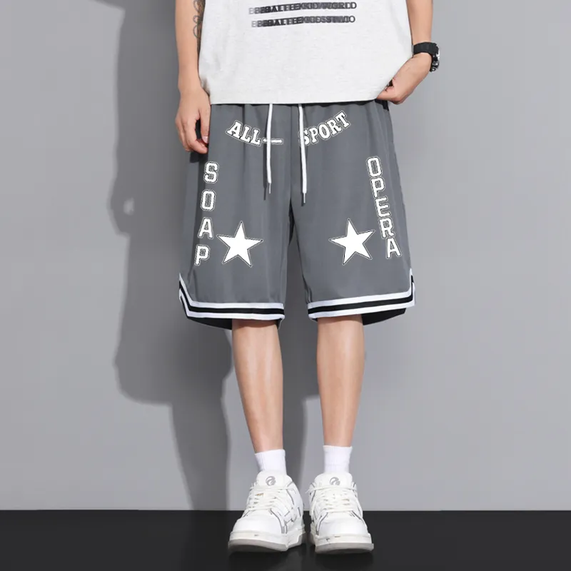 SOAP OPERA Basketball Shorts Unisex-17
