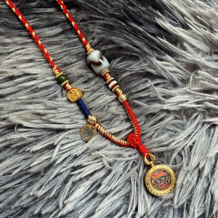 Cherry Blossoms Alloy Necklaces Unisex-2