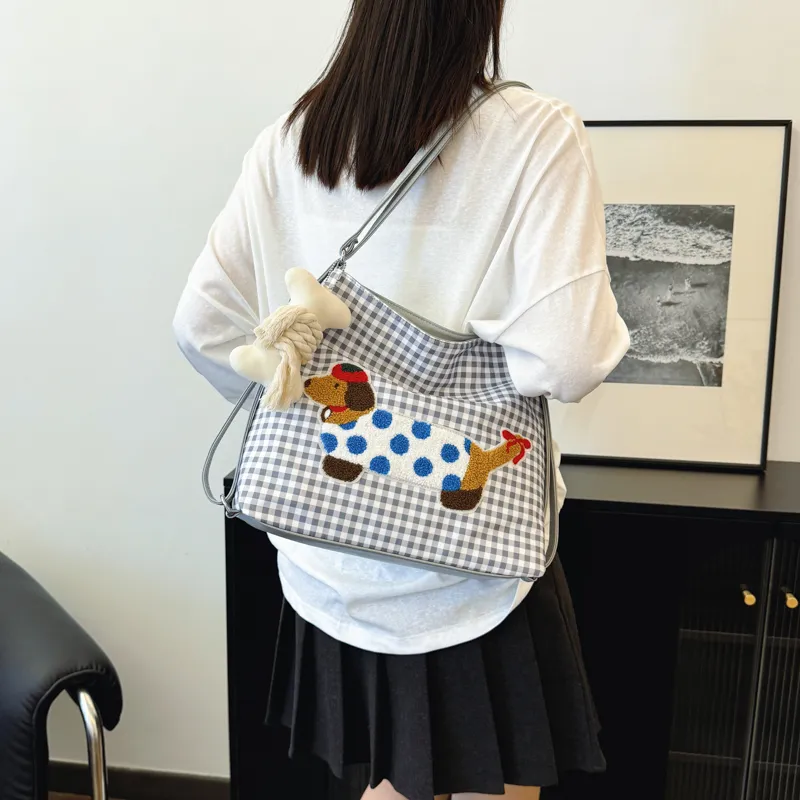 Worm's Home Canvas Backpack Shoulder Bag Regular Women's Multicolor-2