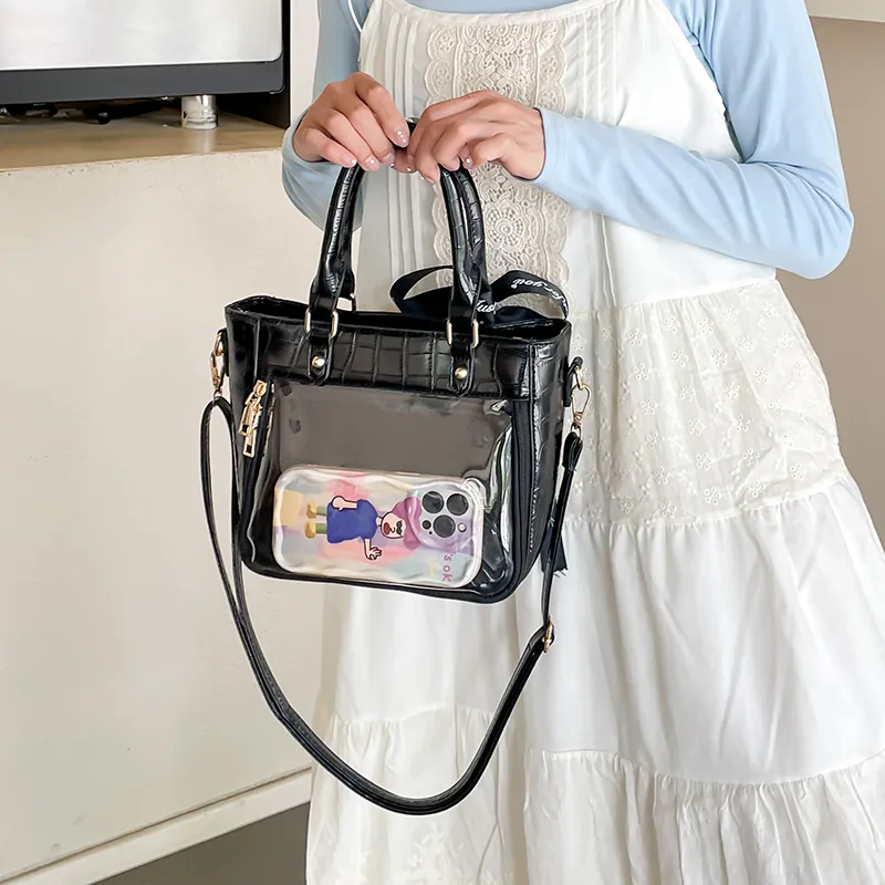 Worm's Home Artificial Leather Handbag Regular Women's Multicolor-6