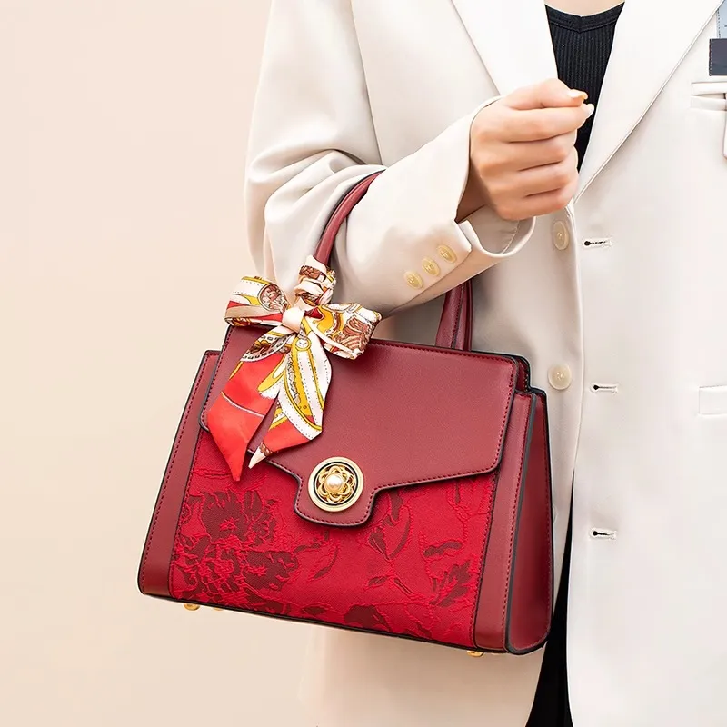 WHEELY BABY Handbags Red[Pink Shopping Bag]-4