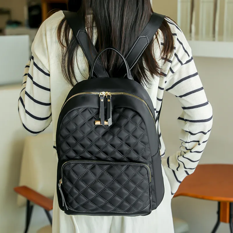 Worm's Home Nylon Backpack Unisex Multicolor-4