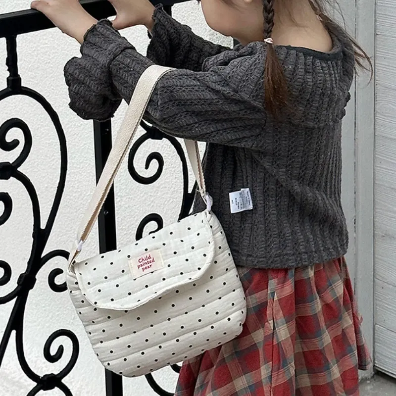 WHEELY BABY+ Cotton Crossbody Bags Shoulder Bags Small Size Kids' Multicolor-7