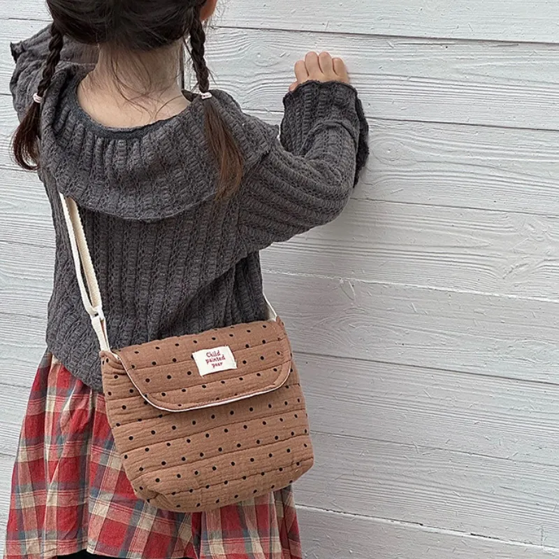 WHEELY BABY+ Cotton Crossbody Bags Shoulder Bags Small Size Kids' Multicolor-14