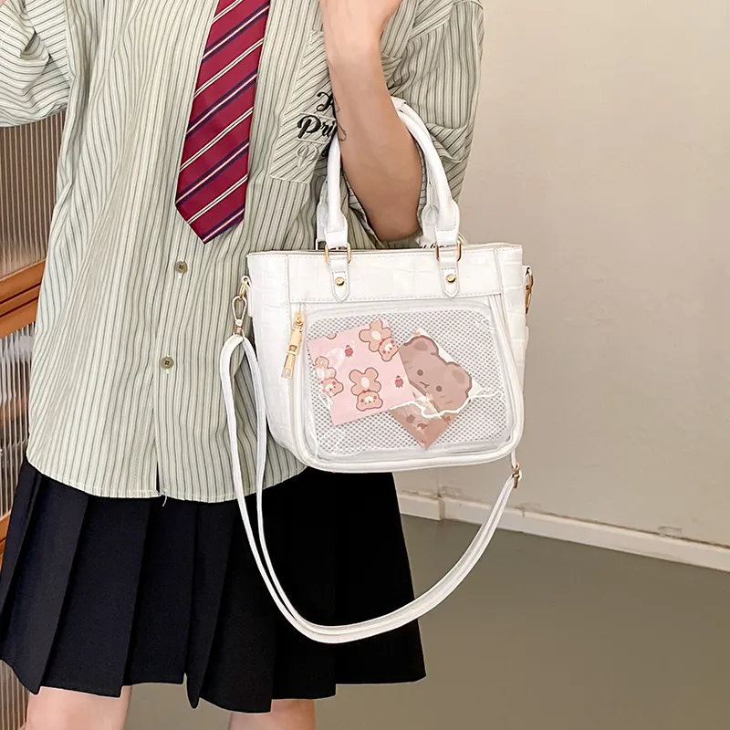 Worm's Home Artificial Leather Handbag Regular Women's Multicolor-1