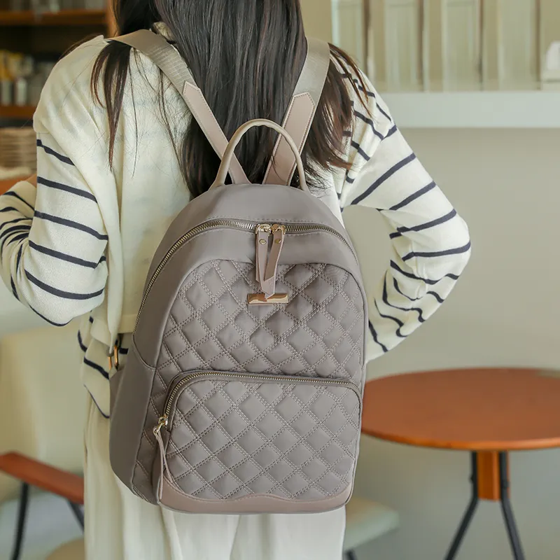 Worm's Home Nylon Backpack Unisex Multicolor-7