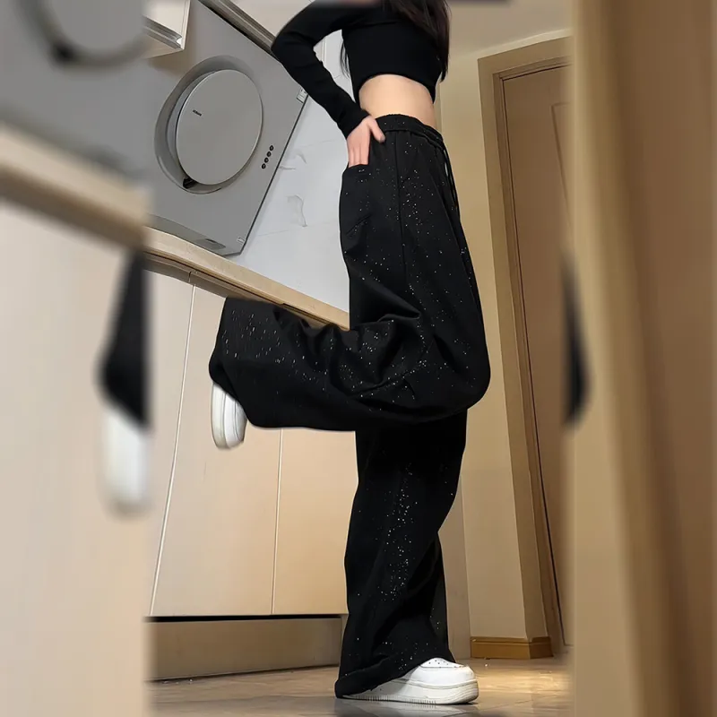 Mogao Casual Pants Unisex Black-6