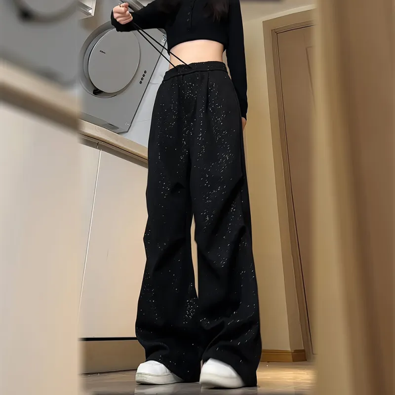 Mogao Casual Pants Unisex Black-1