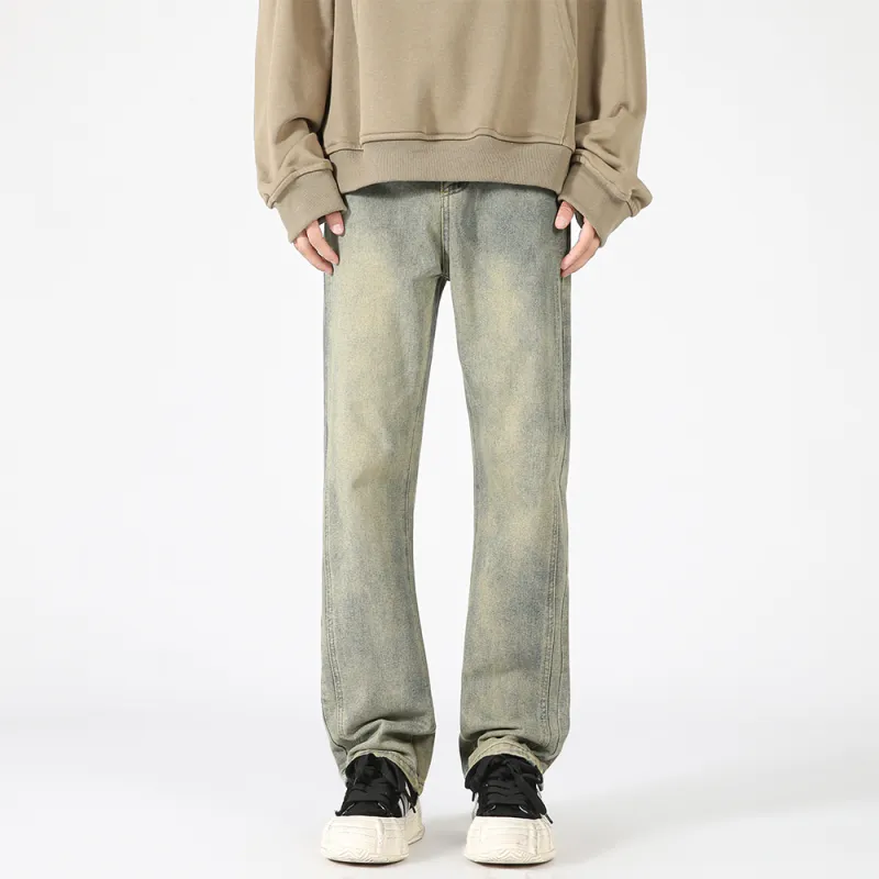 PAINT STAIN Jeans Unisex-7